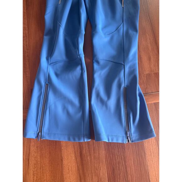 NWT Fp Movement Powder Vixen Softshell Bib Light Cobalt Sz XL Skiing Waterproof - Picture 6 of 12